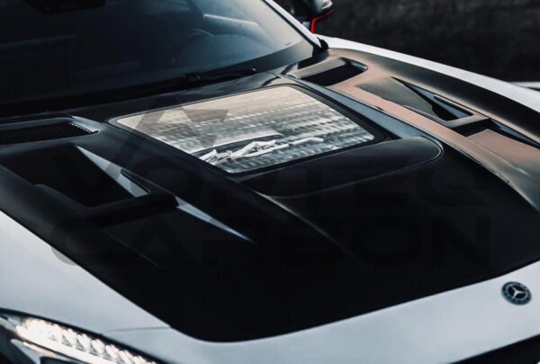 Carbon Fiber I Style Hood (V1) - Mercedes Benz AMG GT/GTS/GTC/GTR (2015-2022)