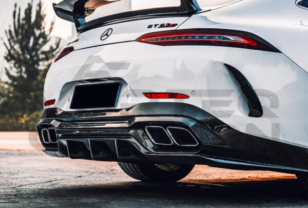 Carbon Fiber I Style Rear Diffuser - Mercedes Benz AMG GT63/S 4 Door Coupe X290 (2019+)