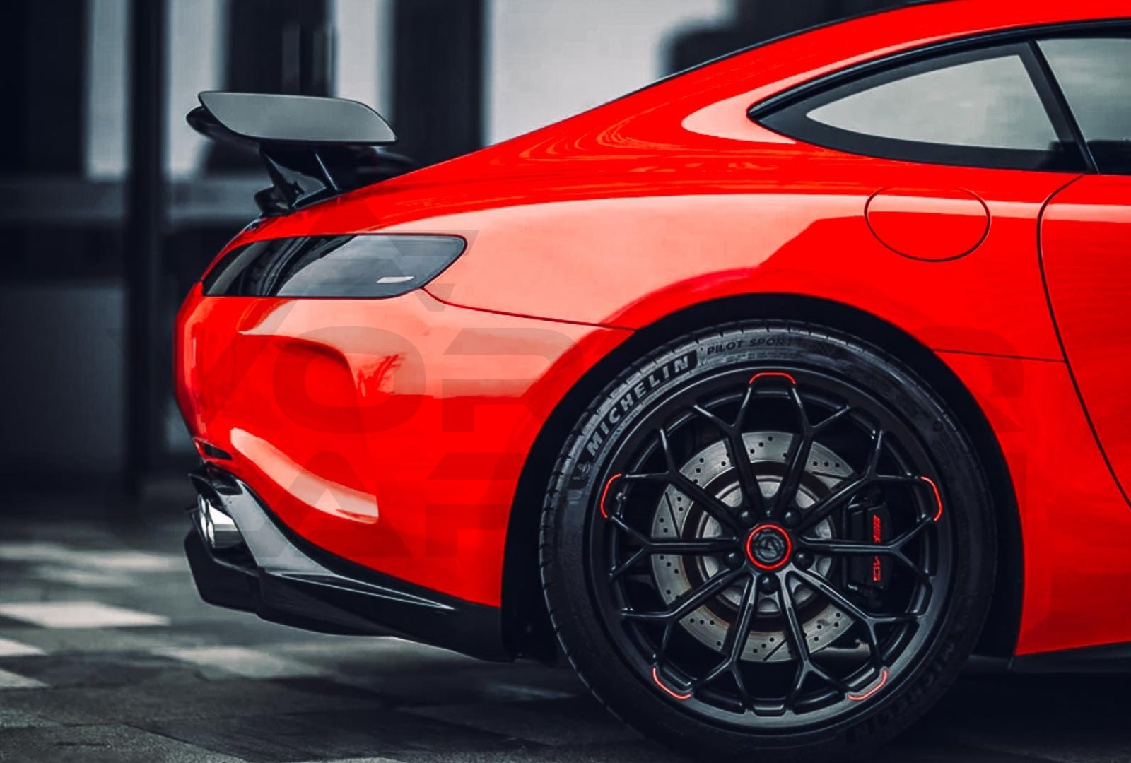 Carbon Fiber I Style Rear Diffuser - Mercedes Benz AMG GT/GTS (2015-2021)
