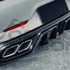 Carbon Fiber I Style Rear Diffuser w/ Exhaust Tips - Mercedes Benz AMG GT50 GT53 GT43 4 Door Coupe X290 (2019-2024)