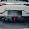 Carbon Fiber I Style Rear Diffuser w/ Reflectors & Exhaust Tips - Mercedes Benz AMG GT50 GT53 GT43 4 Door Coupe X290 (2019-2024)