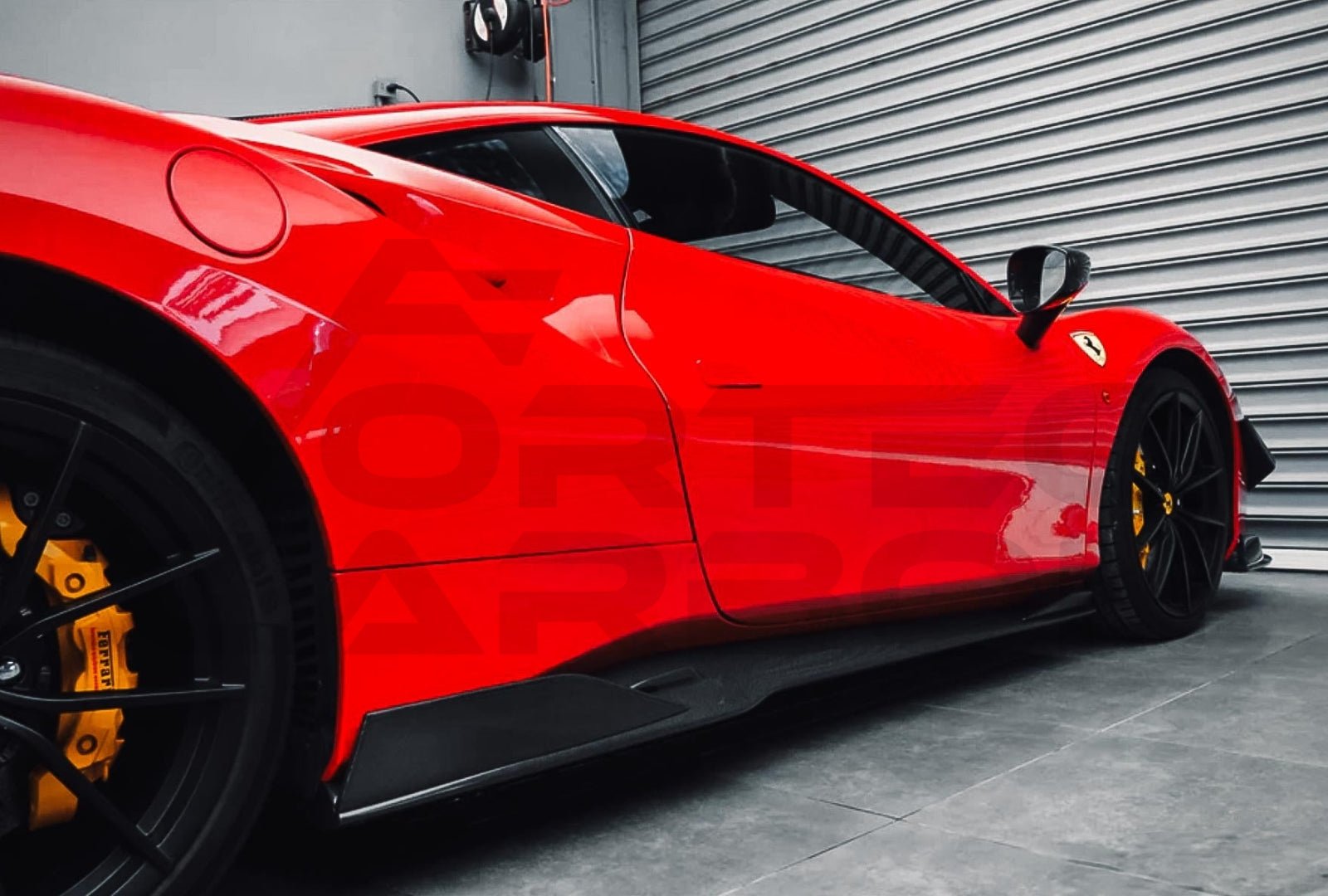 Carbon Fiber I Style Side Skirts - Ferrari 488 GTB/Spyder (2015-2020)
