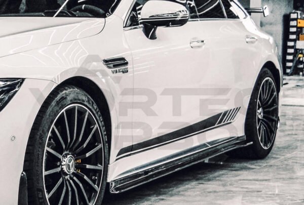 Carbon Fiber I Style Side Skirts (V1) - Mercedes Benz AMG GT63/S 4 Door Coupe X290 (2019-2024)