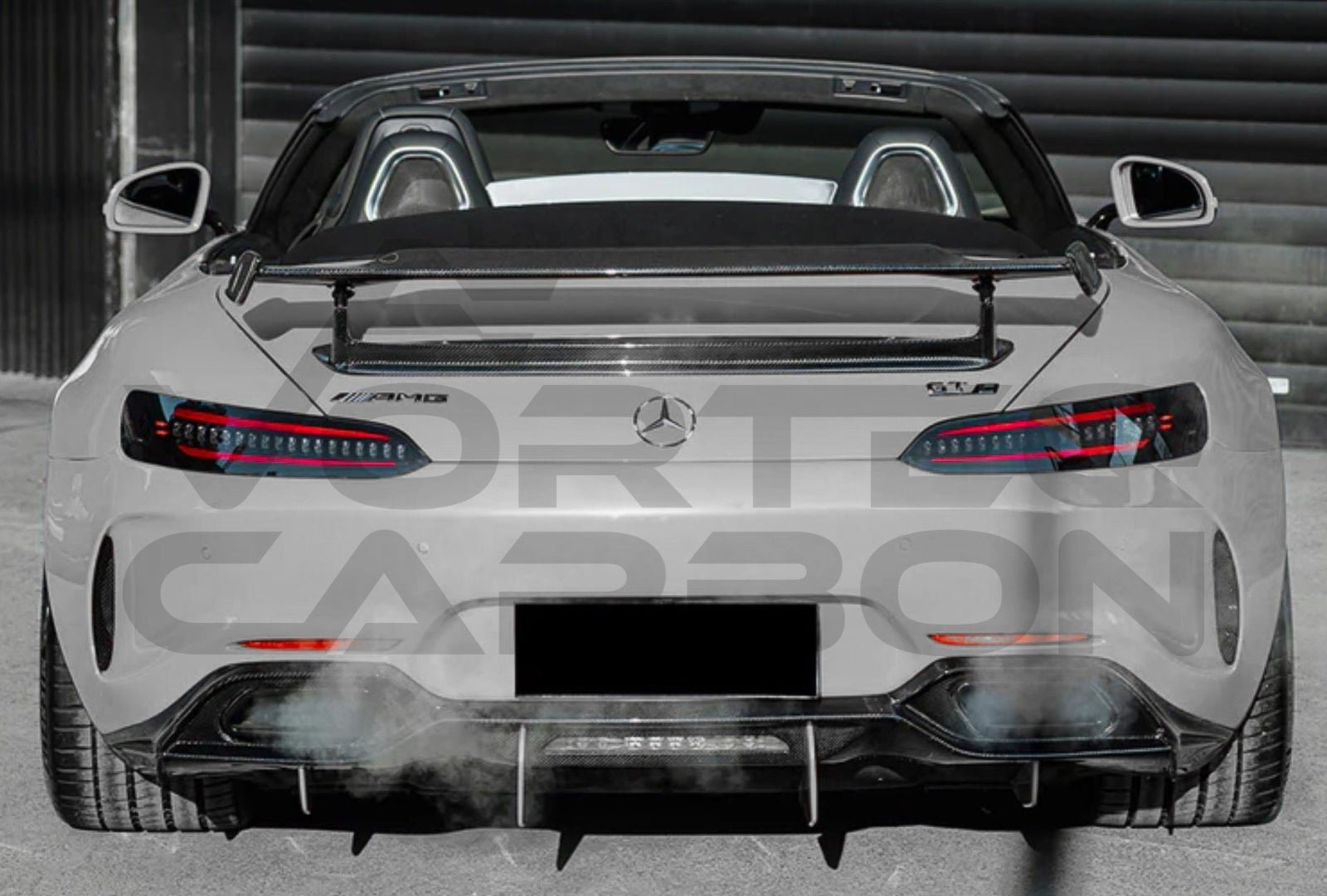 Carbon Fiber I Style Trunk Spoiler - Mercedes Benz AMG GT GTC Roadster (2015-2021)