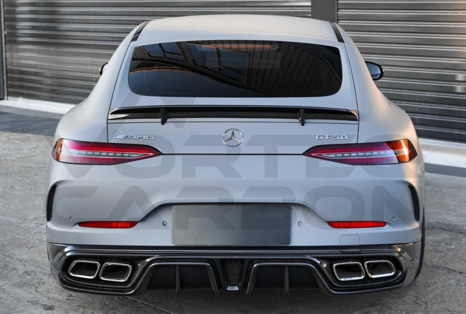 Carbon Fiber I Style Trunk Spoiler (V2) - Mercedes Benz AMG GT50 GT53 GT43 GT63 GT63S 4 Door Coupe X290 (2019-2024)