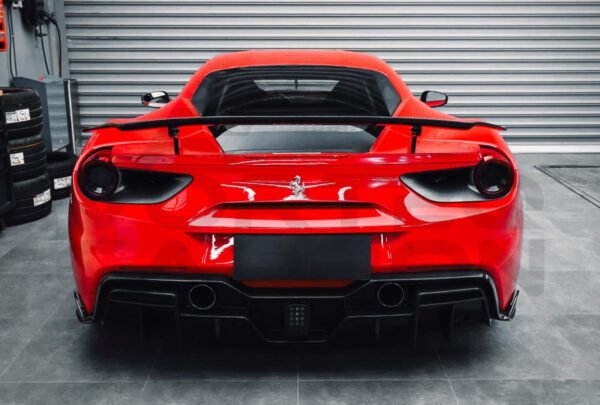 Carbon Fiber I Style Wing Spoiler - Ferrari 488 GTB (2015-2020)