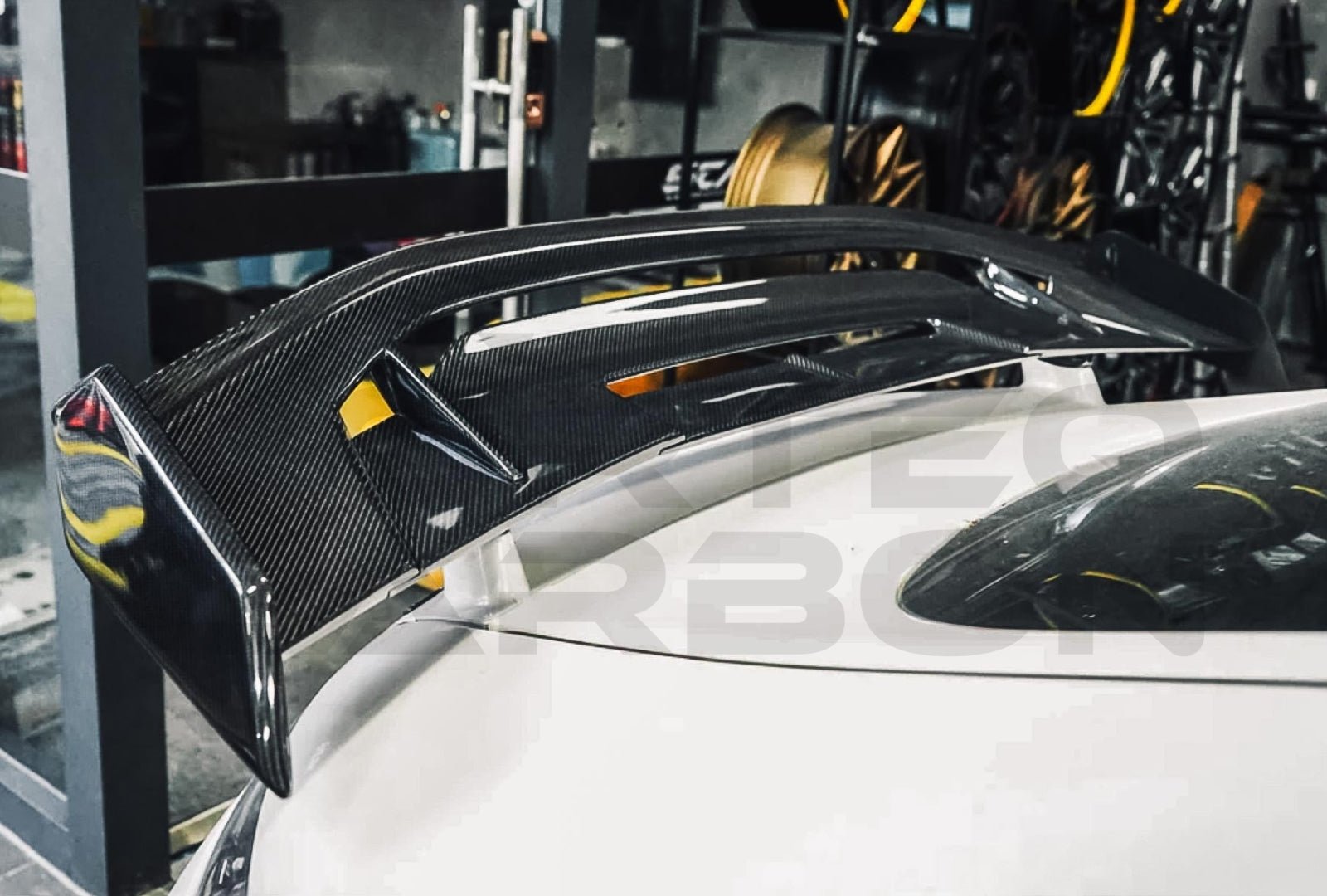 Carbon Fiber I Style Wing Spoiler - Mercedes Benz AMG GTR Coupe (2017-2021)