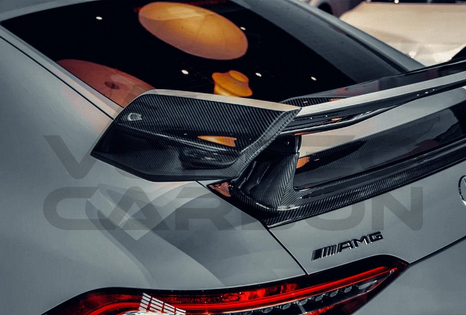 Carbon Fiber I Style Wing Spoiler (V2) - Mercedes Benz AMG GT50 GT53 GT43 GT63 GT63S 4 Door Coupe X290 (2019-2024)