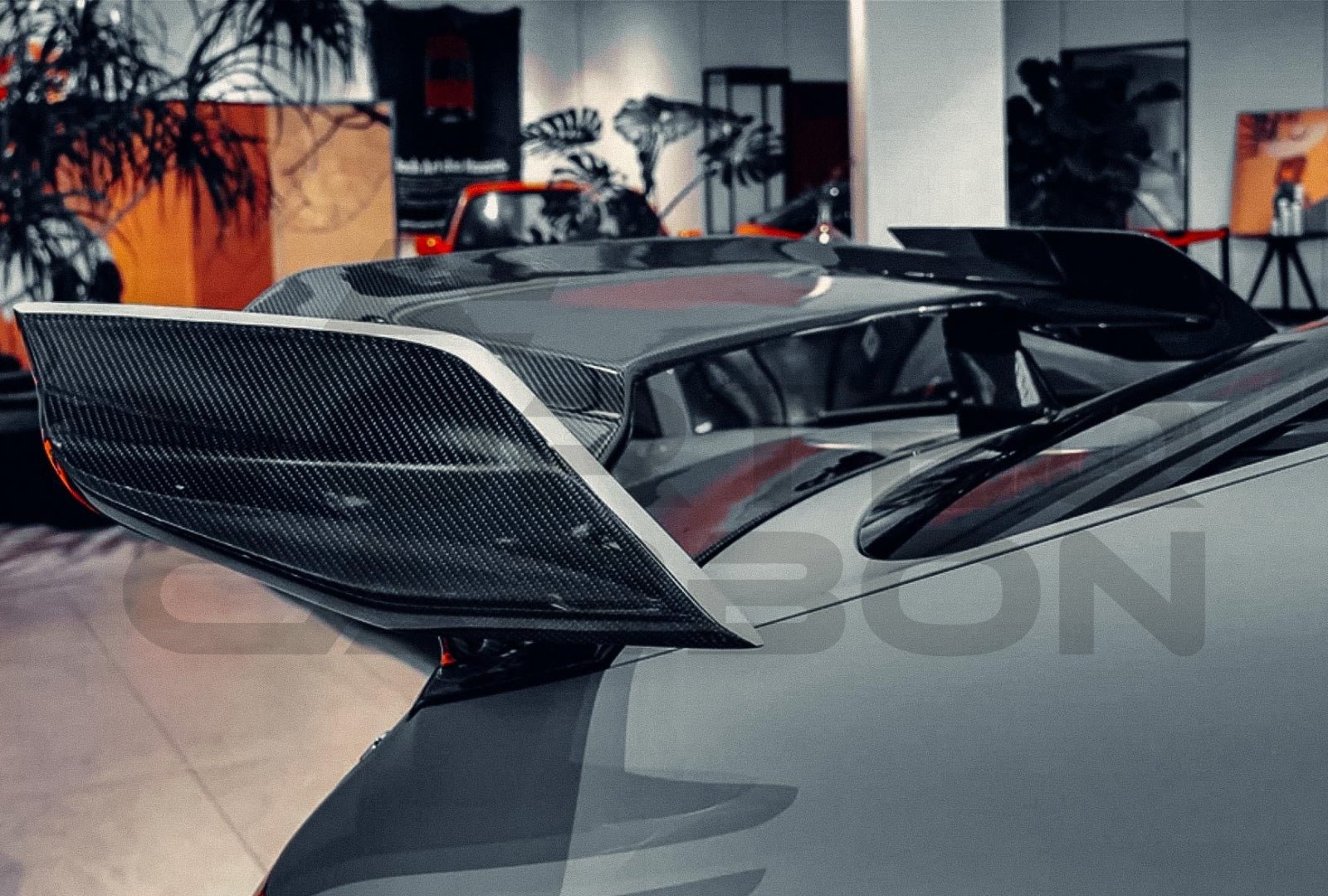 Carbon Fiber I Style Wing Spoiler (V2) - Mercedes Benz AMG GT50 GT53 GT43 GT63 GT63S 4 Door Coupe X290 (2019-2024)