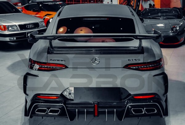Carbon Fiber I Style Wing Spoiler (V2) - Mercedes Benz AMG GT50 GT53 GT43 GT63 GT63S 4 Door Coupe X290 (2019-2024)