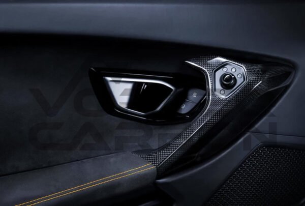 Carbon Fiber Interior Door Handles - Lamborghini Huracan LP580 LP610 EVO (2015-2023)