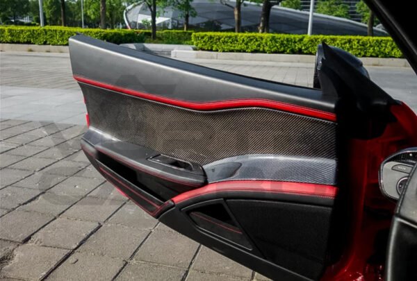Carbon Fiber Interior Door Panel - Ferrari 458 Coupe/Spyder (2010-2015)