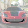Carbon Fiber M Style Front Bumper Air Vent Trim - Ferrari 812 Superfast / GTS (2019-UP)