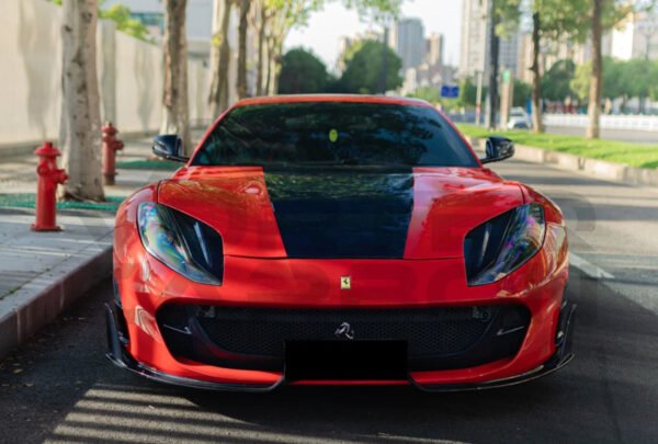 Carbon Fiber M Style Front Lip - Ferrari 812 Superfast / GTS (2018-UP)