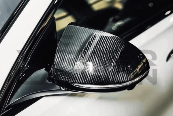 Carbon Fiber M Style Mirror Caps - Mercedes Benz S Class W223 Sedan (2021-2024)