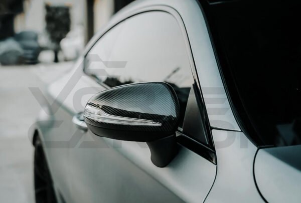 Carbon Fiber Mirror Caps Replacement - Mercedes Benz C-Class W205 / E-Class W213 / S-Class W222 C217 (2014-2021)