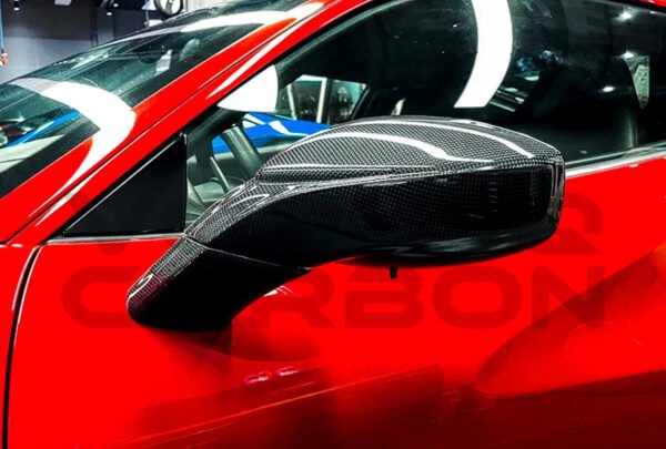 Carbon Fiber Mirror Housing & Base Replacement - Ferrari 488 GTB/Spyder (2015-2020)