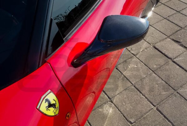Carbon Fiber Mirror Housing Replacement - Ferrari 458 Coupe / Spyder / Speciale (2010-2015)