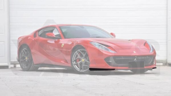 Carbon Fiber OEM Style Front Side Splitters - Ferrari 812 Superfast / GTS (2017-2024)