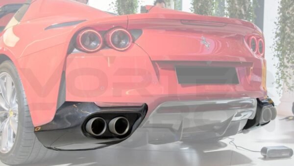 Carbon Fiber OEM Style Rear Exhaust Diffuser - Ferrari 812 Superfast / GTS (2017-2024)