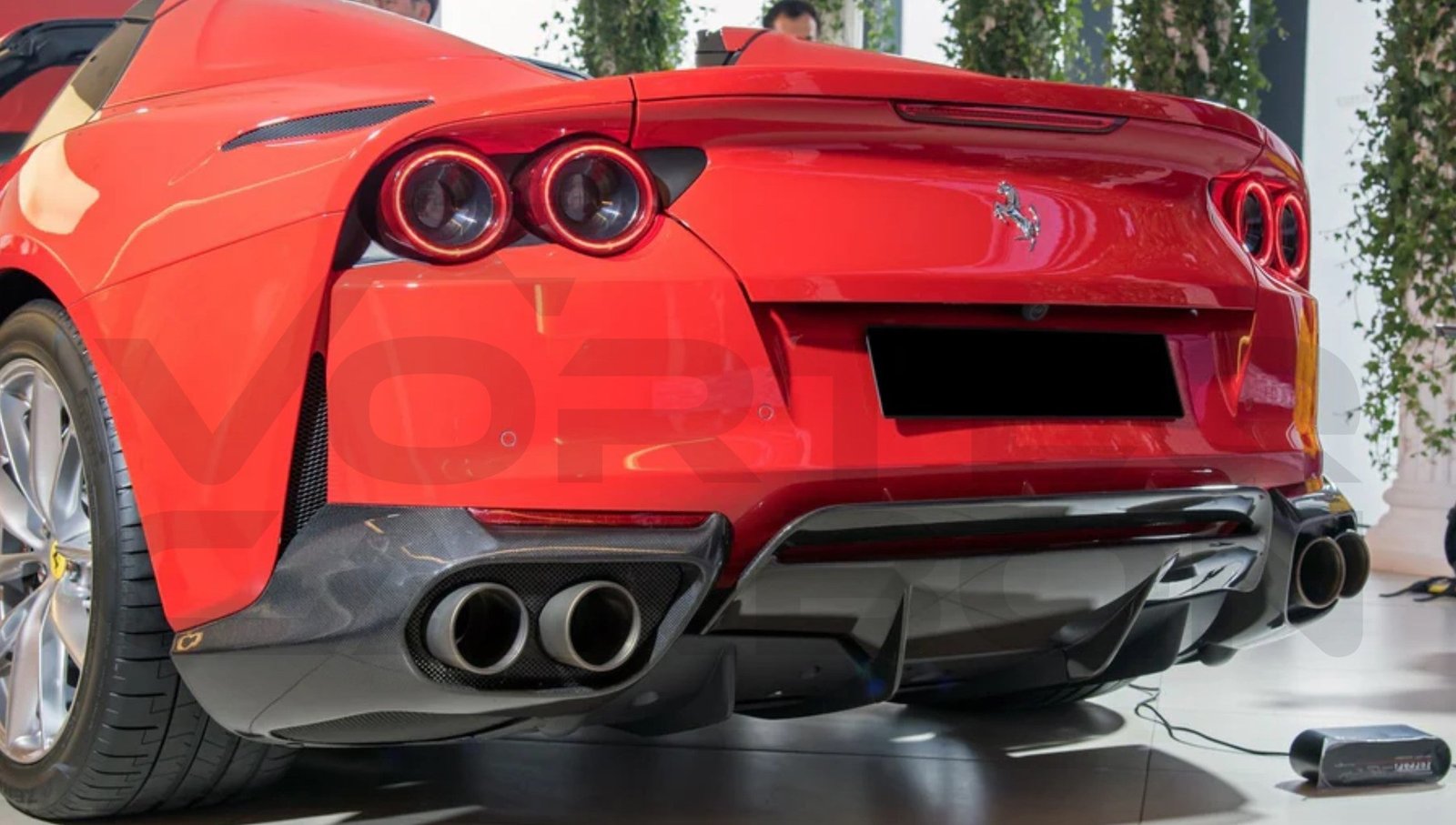 Carbon Fiber OEM Style Rear Exhaust Diffuser - Ferrari 812 Superfast / GTS (2017-2024)