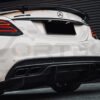 Carbon Fiber P Style Rear Diffuser - Mercedes Benz W205 C63/S AMG Sedan (2015-2021)