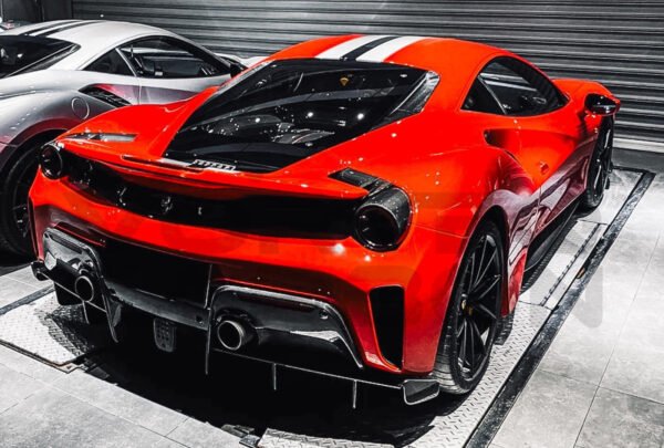 Carbon Fiber Pista Style Rear Diffuser - Ferrari 488 (2018-2022)