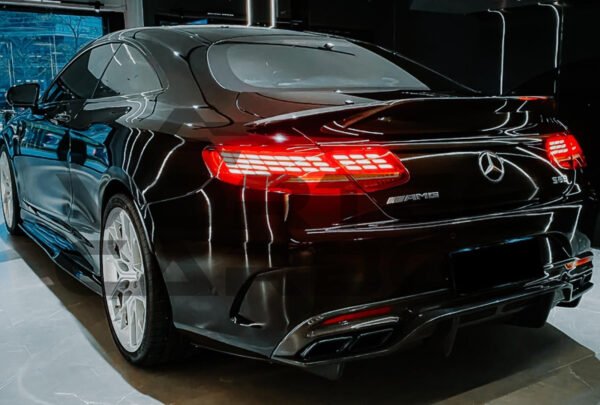 Carbon Fiber R Style Trunk Spoiler - Mercedes Benz S Class C217 Coupe (2014-2021)