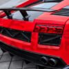 Carbon Fiber Rear Bumper Trim Replacement - Lamborghini Gallardo (2009-2014)