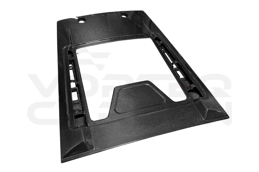 Carbon Fiber Rear Engine Cover (Factory Glass Window Not Included) - Lamborghini Gallardo Coupe (2004-2008)