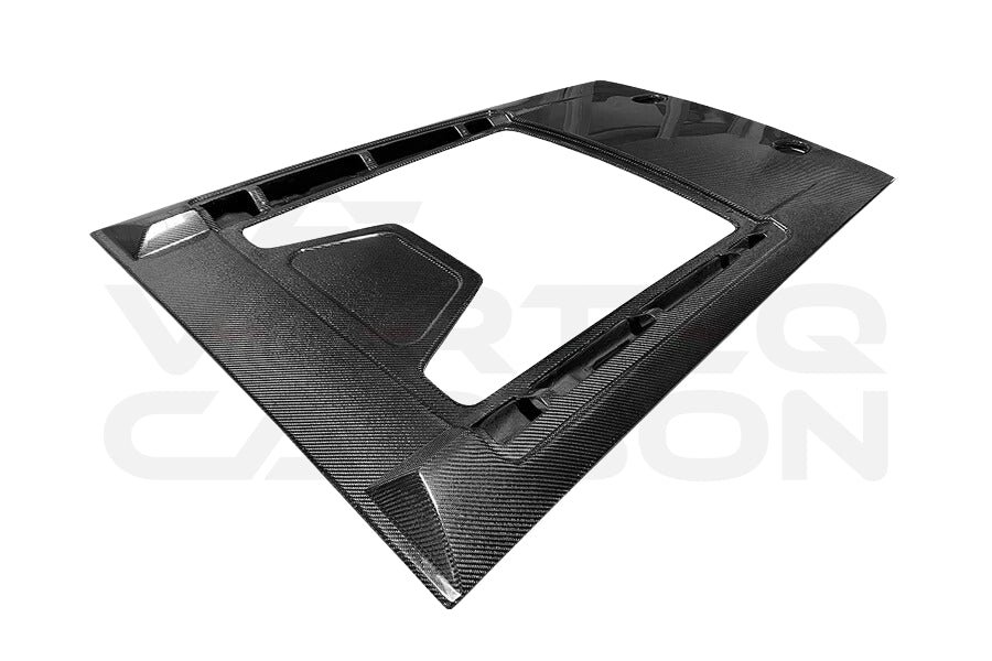 Carbon Fiber Rear Engine Cover (Factory Glass Window Not Included) - Lamborghini Gallardo Coupe (2004-2008)