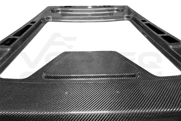 Carbon Fiber Rear Engine Cover (Factory Glass Window Not Included) - Lamborghini Gallardo Coupe (2004-2008)