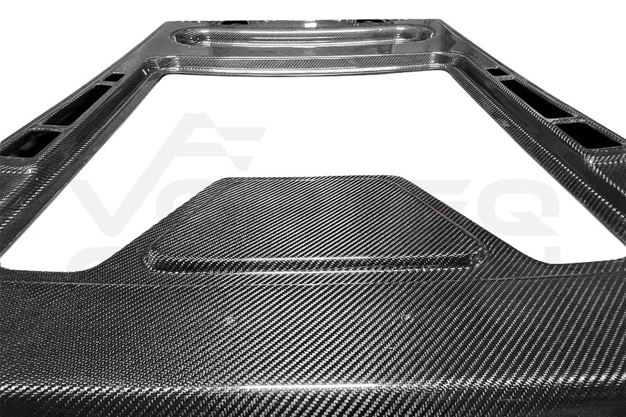 Carbon Fiber Rear Engine Cover (Factory Glass Window Not Included) - Lamborghini Gallardo Coupe (2004-2008)