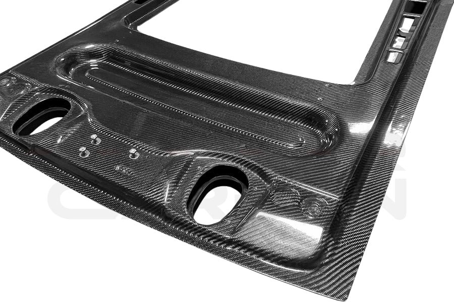 Carbon Fiber Rear Engine Cover (Factory Glass Window Not Included) - Lamborghini Gallardo Coupe (2004-2008)