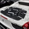 Carbon Fiber Rear Engine Hood Replacement - Ferrari 458 Spyder (2011-2015)