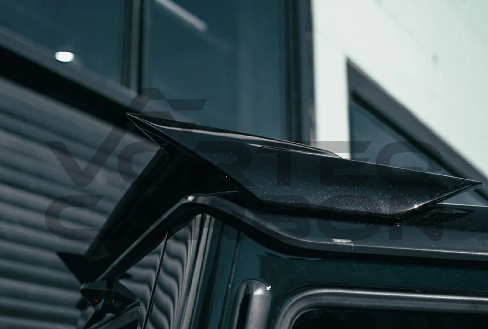 Carbon Fiber Rear Roof Spoiler (V1) - Mercedes W463 G Class Wagon (2006-2018)