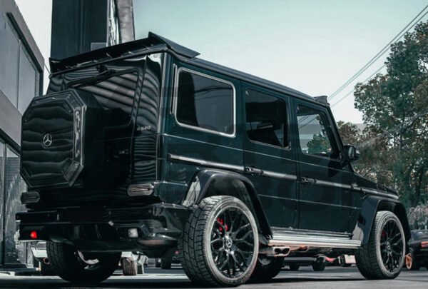Carbon Fiber Rear Roof Spoiler (V1) - Mercedes W463 G Class Wagon (2006-2018)