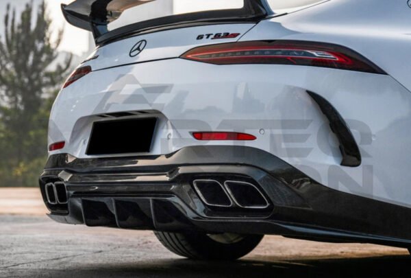 Carbon Fiber Rear Vent Canards - Mercedes Benz AMG GT63/S 4 Door Coupe X290 (2019-2024)