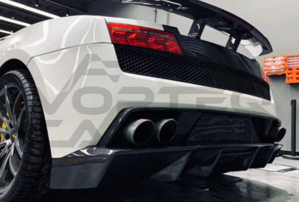 Carbon Fiber S Style Rear Diffuser - Lamborghini Gallardo (2009-2014)