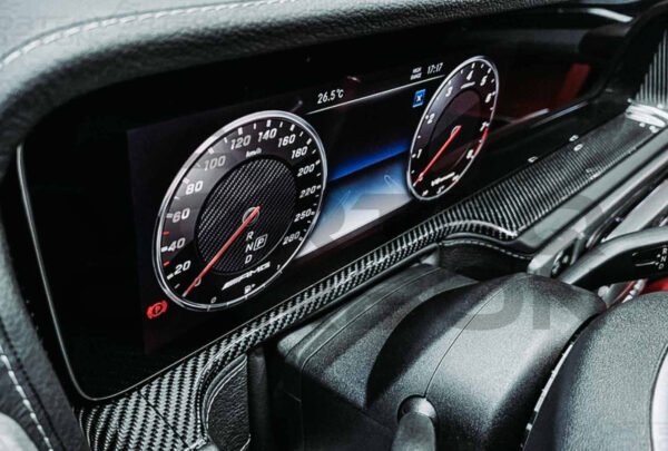 Carbon Fiber Screen Surround Panel Replacement - Mercedes G Wagon G550 G63 AMG (W464 G-Class) (2019+)