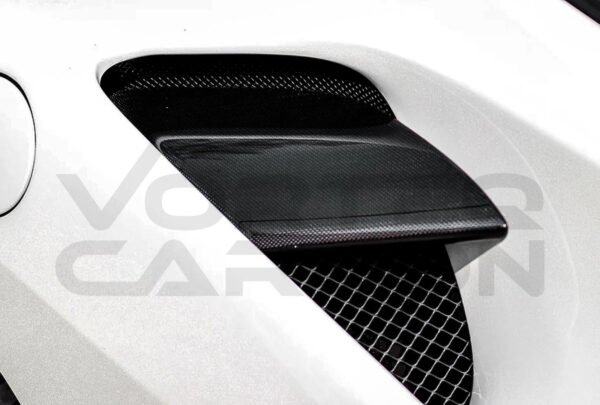 Carbon Fiber Side Air Intake Fins - Ferrari 488 GTB/Spyder (2015-2020)