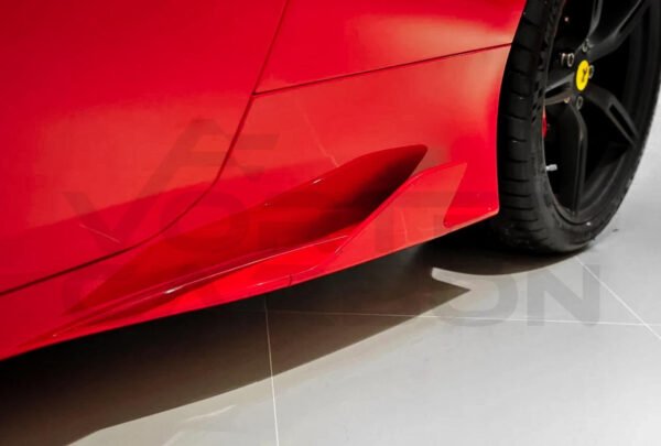 Carbon Fiber Side Skirt Canards - Ferrari 458 Speciale (2013-2015)