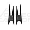 Carbon Fiber Side Skirt Extender Overlays - Lamborghini Gallardo (2004-2014)