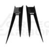 Carbon Fiber Side Skirt Extender Overlays - Lamborghini Gallardo (2004-2014)