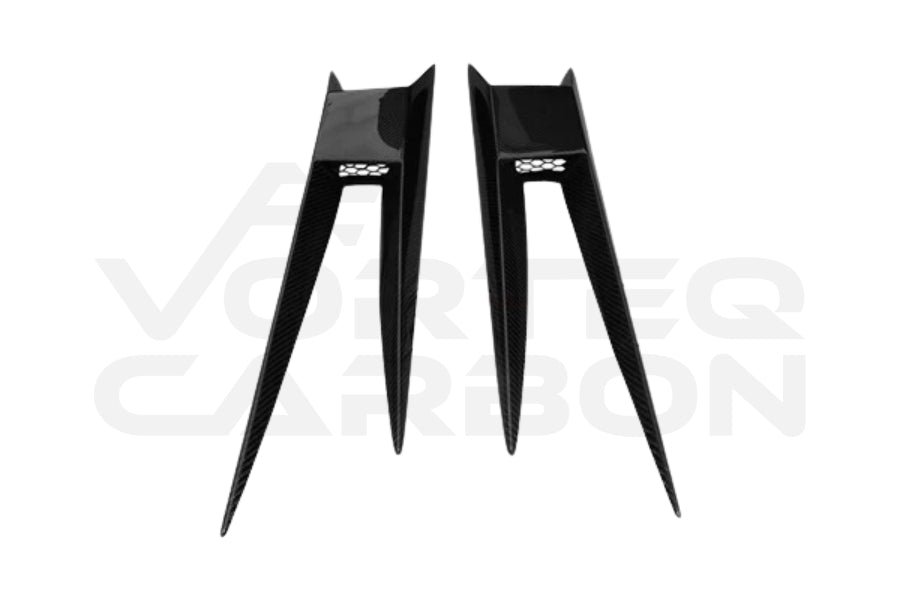 Carbon Fiber Side Skirt Extender Overlays - Lamborghini Gallardo (2004-2014)