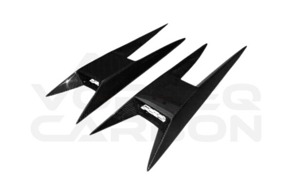 Carbon Fiber Side Skirt Extender Overlays - Lamborghini Gallardo (2004-2014)