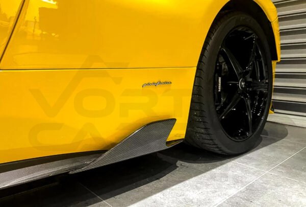 Carbon Fiber Speciale Style Side Skirt Spats - Ferrari 458 Coupe / Spyder (2010-2015)