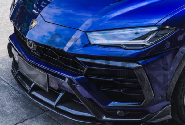 Carbon Fiber T Style Front Upper Lower Lip Splitter - Lamborghini Urus (2018+)
