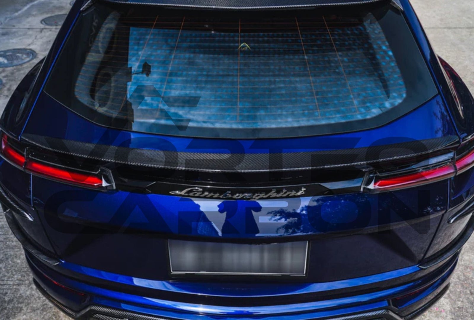 Carbon Fiber T Style Trunk Spoiler - Lamborghini Urus (2018+)