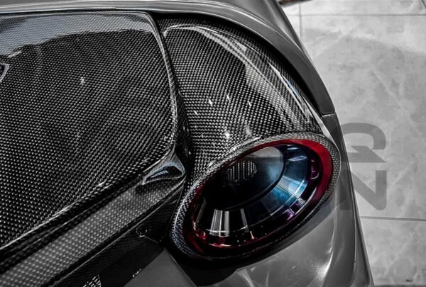 Carbon Fiber Tail Light Covers - Ferrari 488 GTB & Spyder (2015-2020)